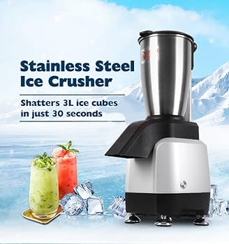 Amazon.co.jp: 業務用アイスクラッシャー、200W電動クラッシュ